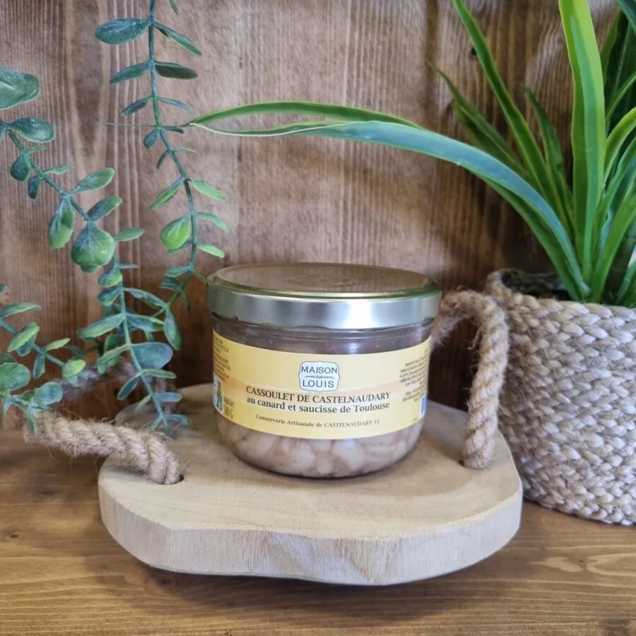 Cassoulet de Castelnaudary au canard et saucisses de Toulouse - 380G