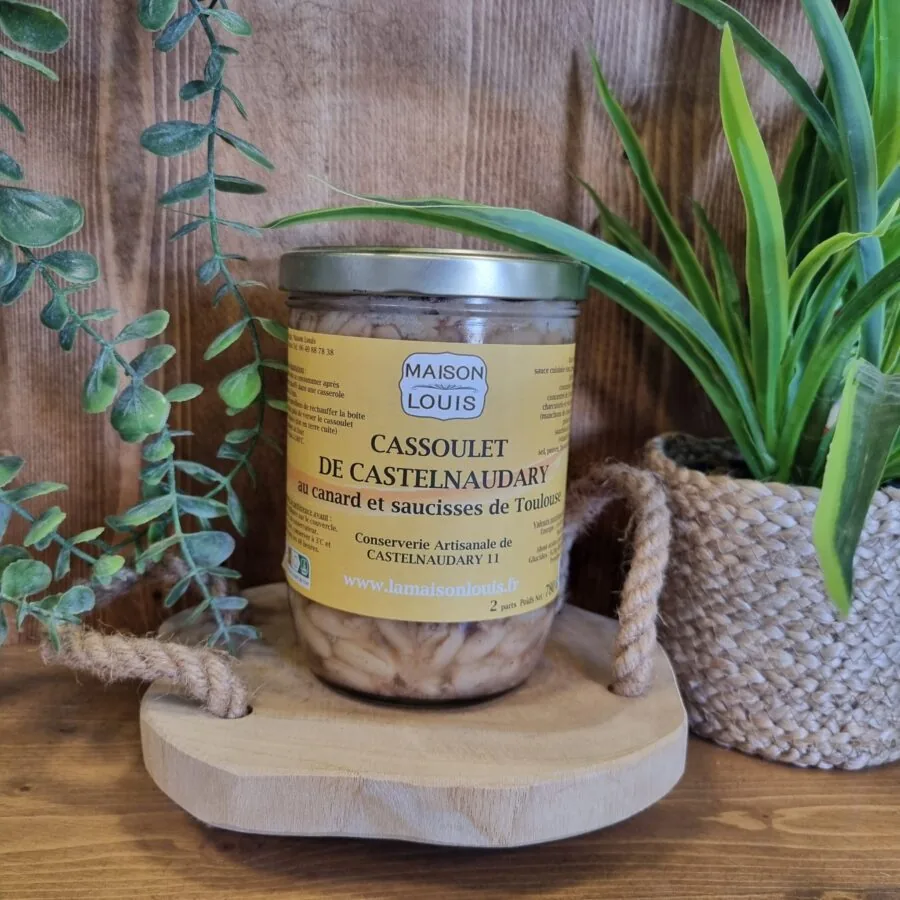 Cassoulet de Castelnaudary au canard et saucisses de Toulouse - 780G