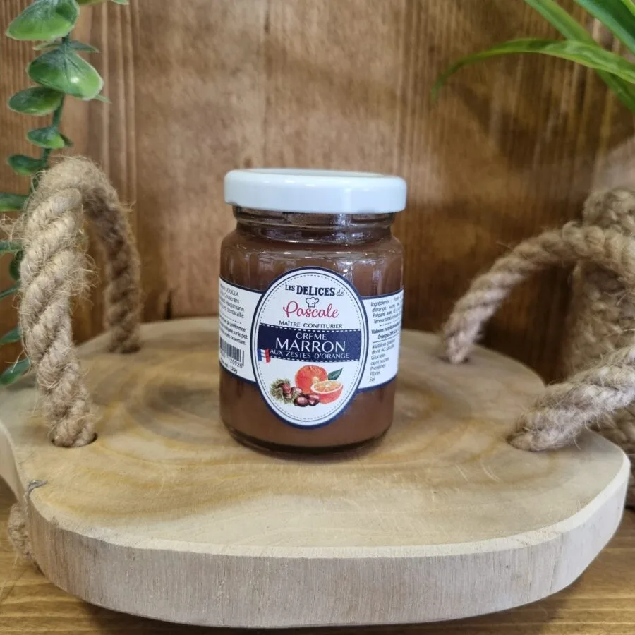 Crème de marron aux zestes d'orange