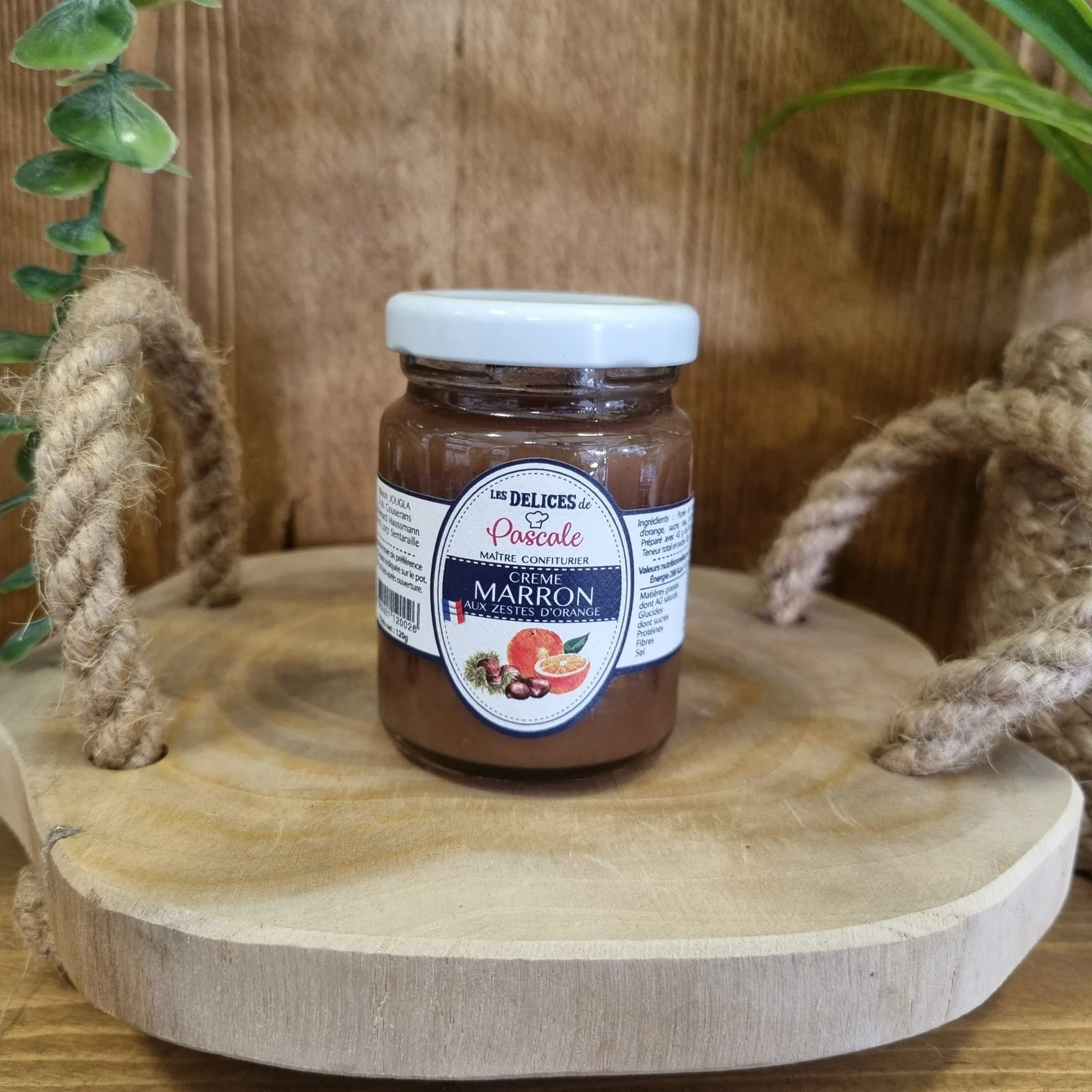 Crème de marron aux zestes d'orange