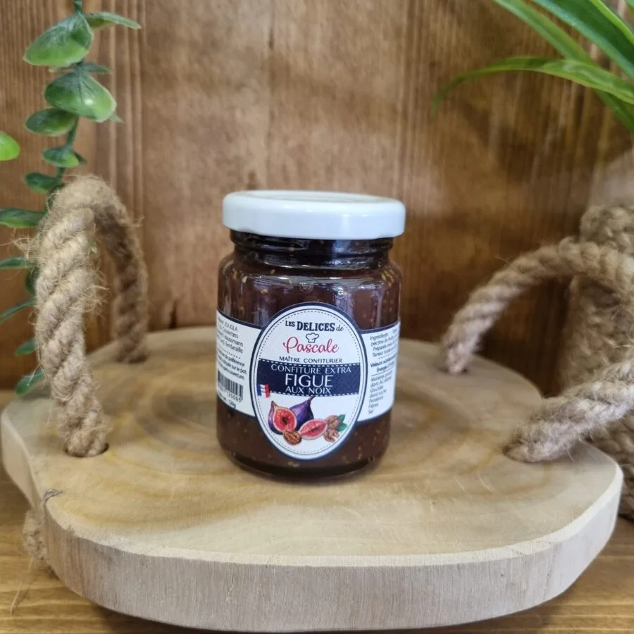 Confiture figue aux noix