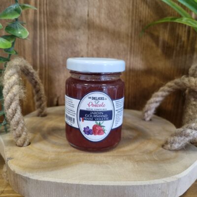 Confiture fraise violette