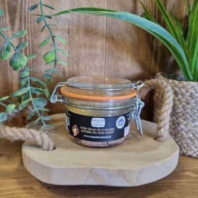 Foie Gras de canard entier en conserve - 120G