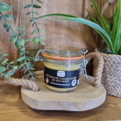 Foie Gras de canard entier en conserve - 180G