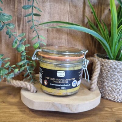 Foie Gras de canard entier en conserve - 300G