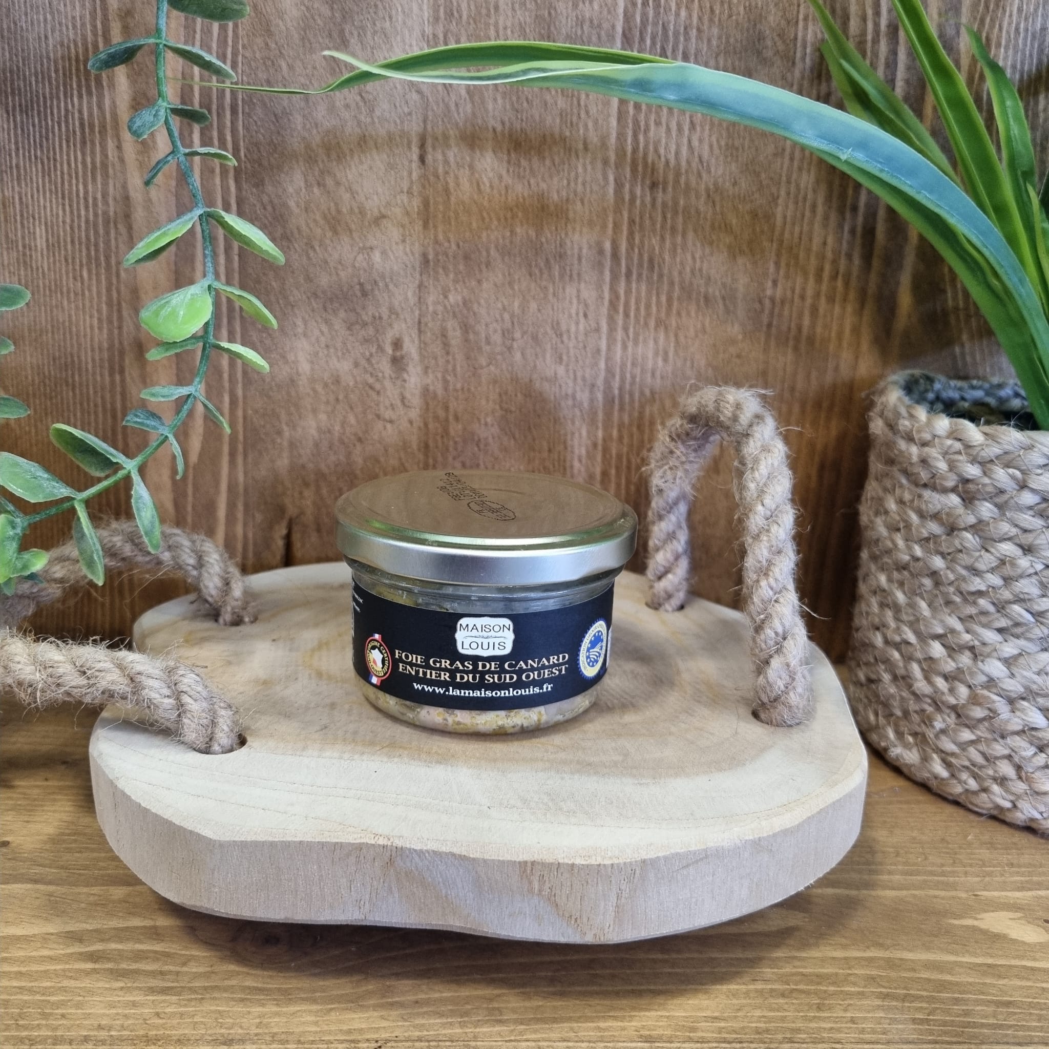 Foie Gras de canard entier en conserve - 70G