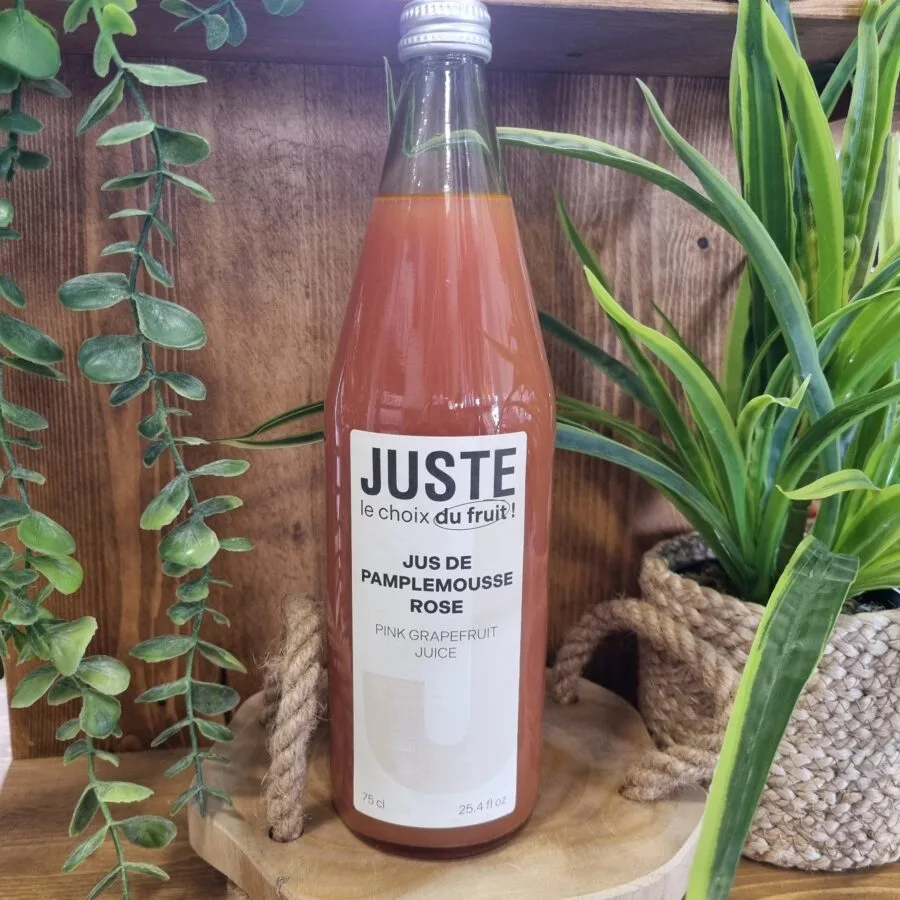 Jus de pamplemousse rose