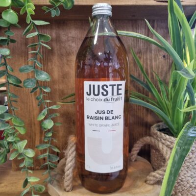 Jus de raisin blanc