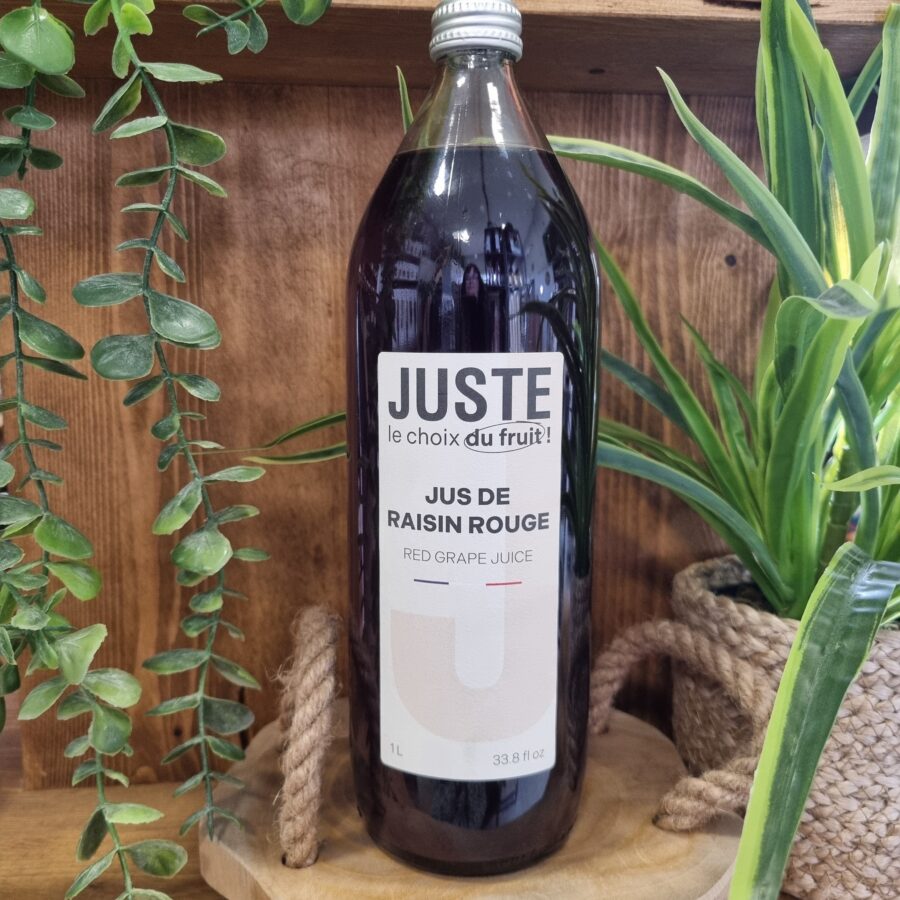 Jus de raisin rouge