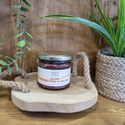 Boudin de Porc Noir de Bigorre - Conserve de 180G