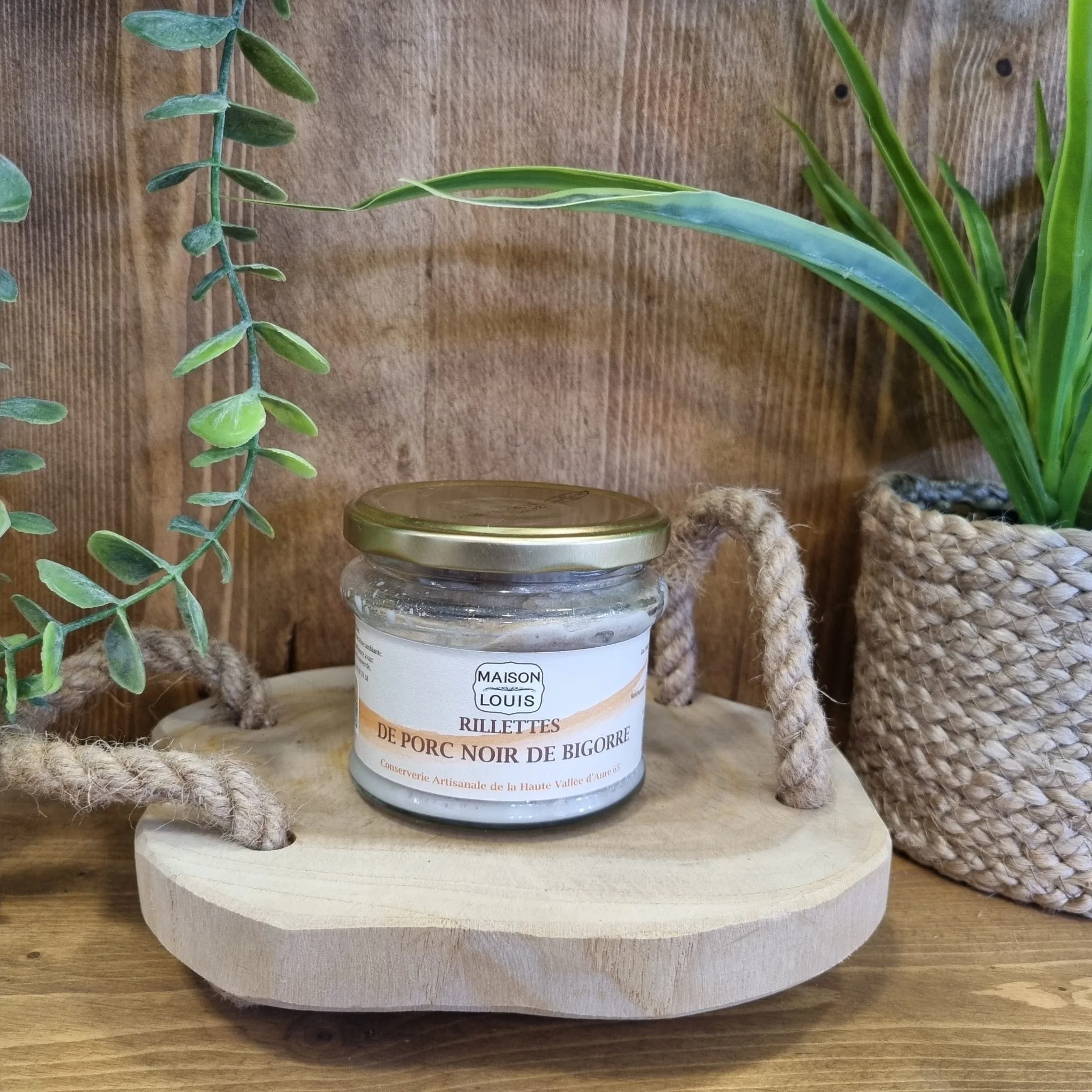 Rillettes de Porc Noir de Bigorre - Conserve de 180G