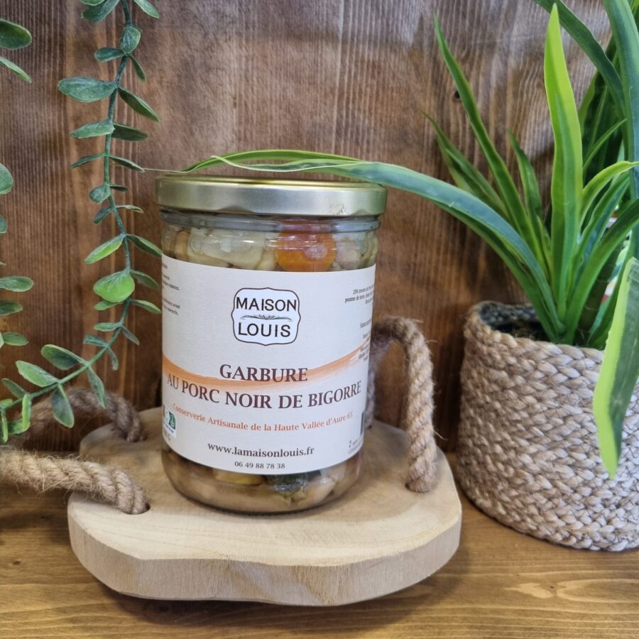 Garbure au Porc Noir de Bigorre  - Conserve de 760G