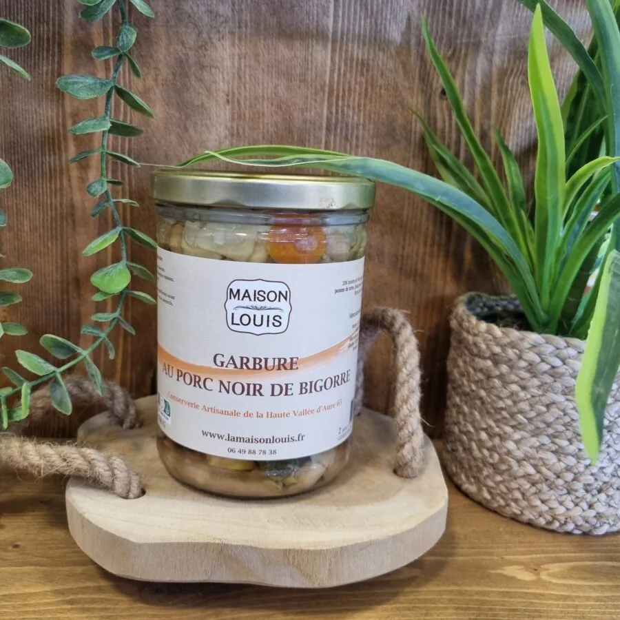 Garbure au Porc Noir de Bigorre  - Conserve de 760G