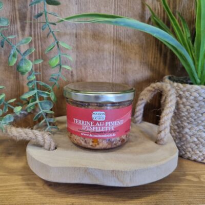 Terrine au piment d'Espelette 180G