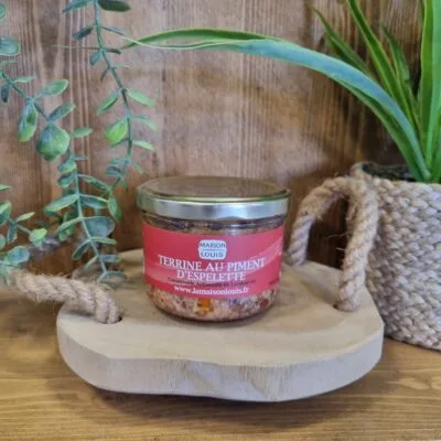 Terrine au piment d'Espelette 180G