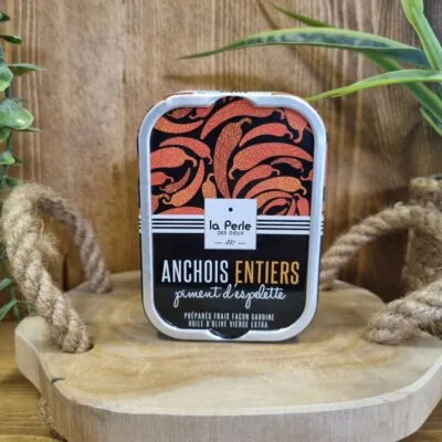 Anchois entier "piment d'Espelette"