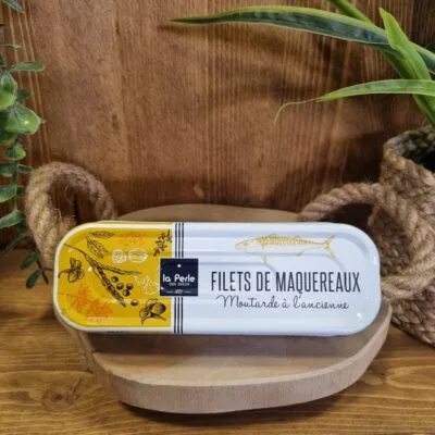 Mackerel fillets with wholegrain mustard