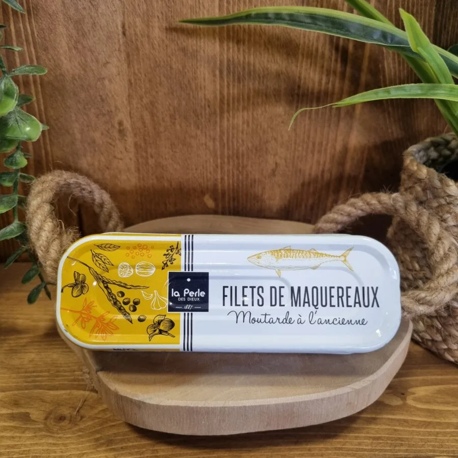 Mackerel fillets with wholegrain mustard