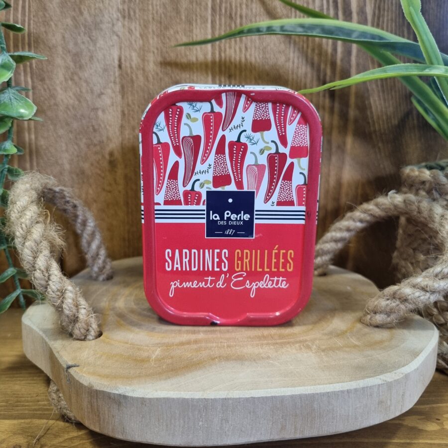 Sardines grillées "piment d'Espelette"