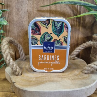 Sardines "poivrons grillées"