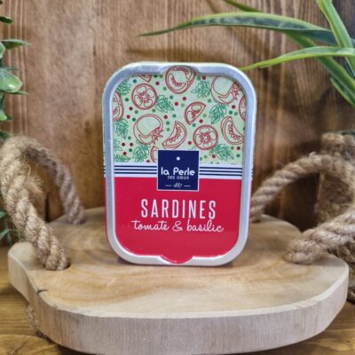 Sardines "tomate basilic"