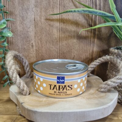 Tapas de moules "tomates épicées à l'Espelette"