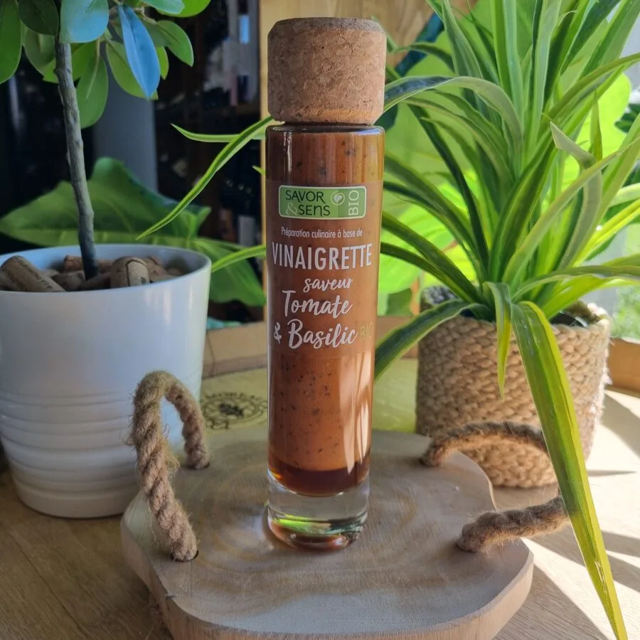 Vinagreta sabor "Tomate Albahaca"