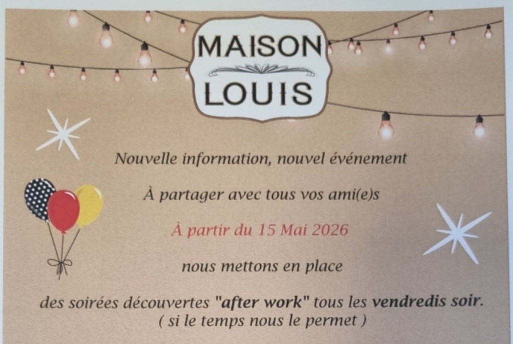 Bien finir sa semaine | Maison Louis