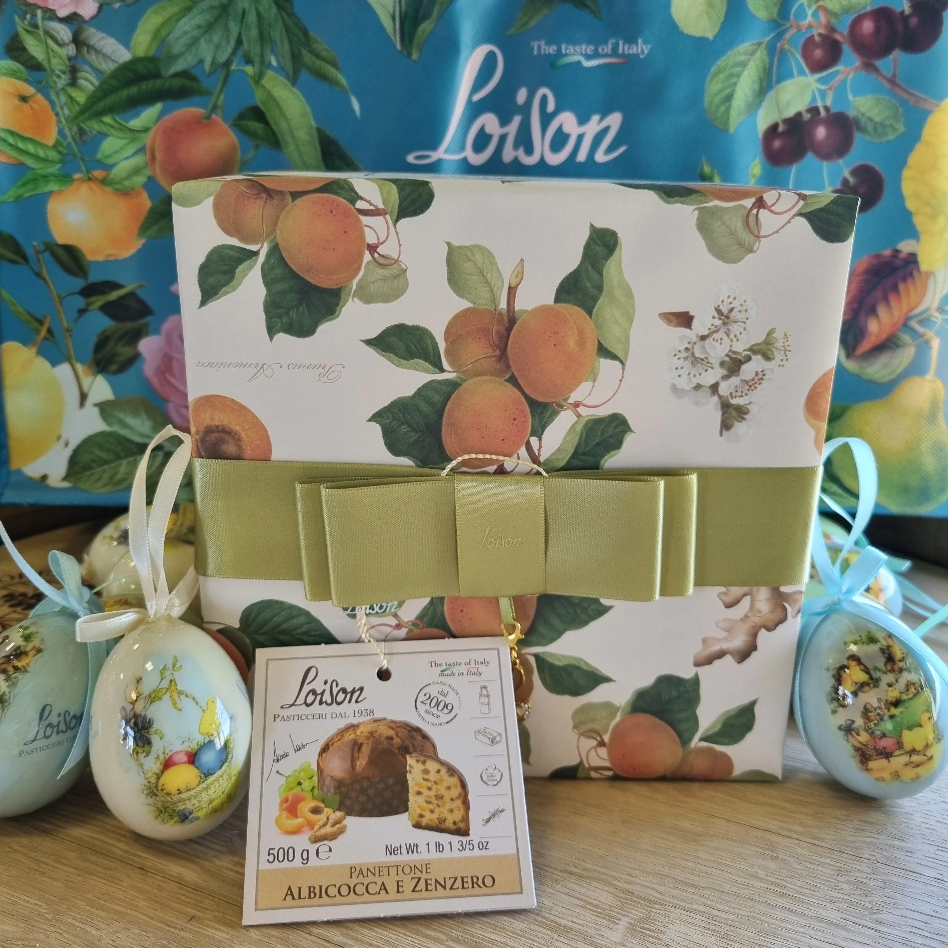 Panettone aux abricots