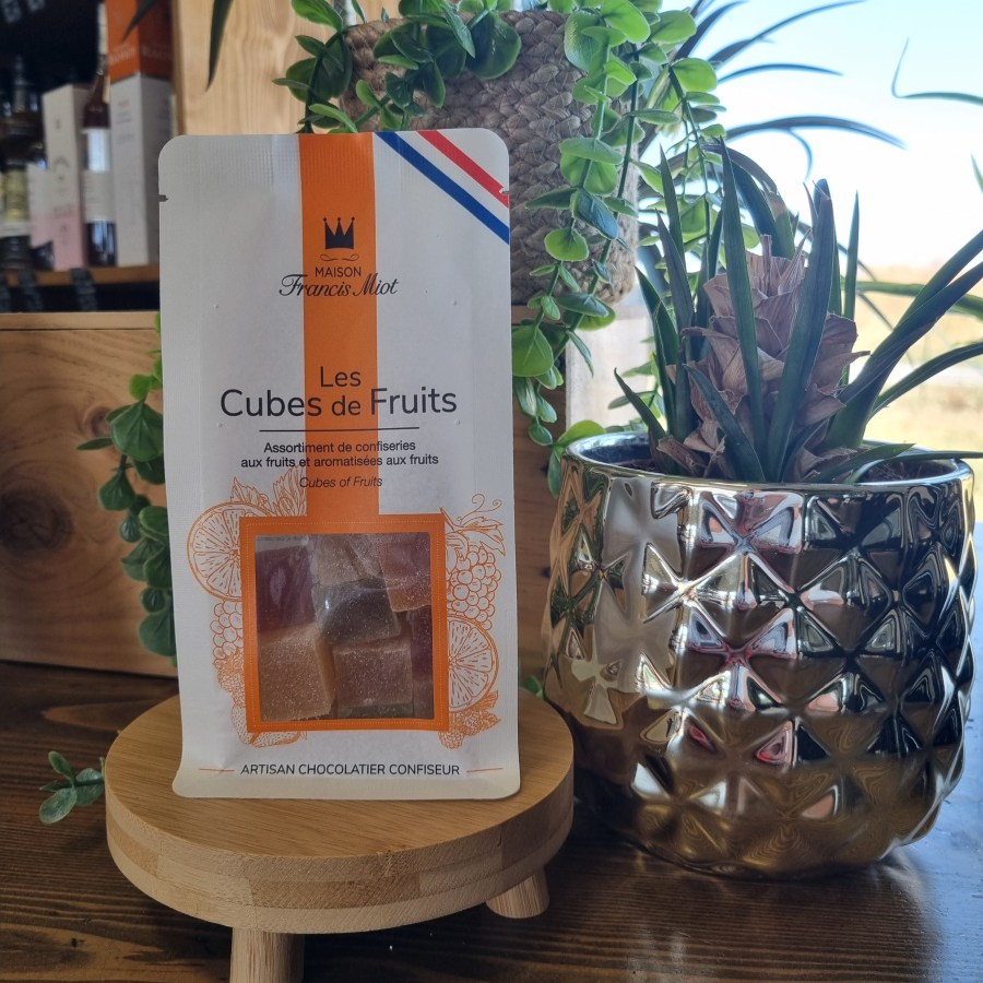 Los cubos de frutas