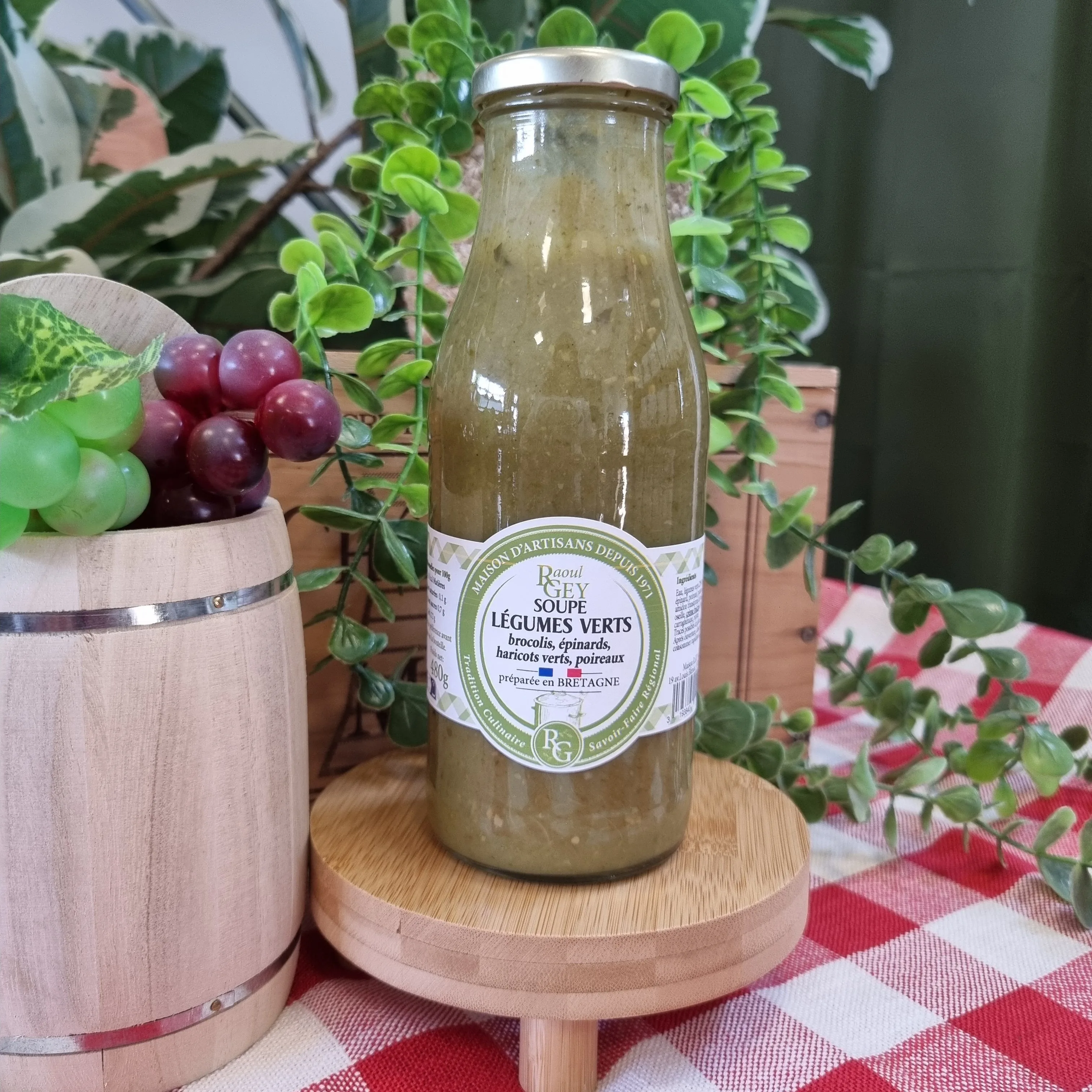 Soupe légumes verts 50 cl Raoul GEY