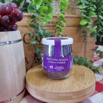 Sucre saveur violette